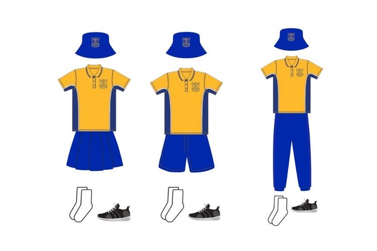 girls and boys sports uniform
